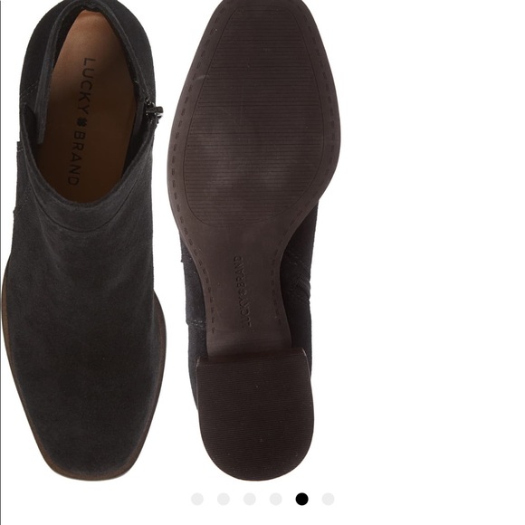 Lucky Brand suede bootie - Picture 2 of 4